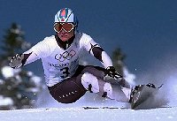 AP/Wide World Photo of Canada's Ross Rebagliati